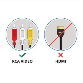 img 2 attached to 📺 Усовершенствуйте свой телевизионный опыт с помощью беспроводного видео- и аудиопередатчика и приемника Nyrius 5.8 ГГц (NY-GS10) для RCA-кабелей.