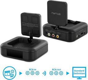img 3 attached to 📺 Enhance Your TV Experience with Nyrius 5.8GHz Wireless Video & Audio Transmitter & Receiver (NY-GS10) for RCA Cable