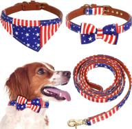 american independence patriotic bandana puppies logo