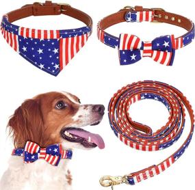 img 4 attached to American Independence Patriotic Bandana Puppies