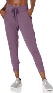 comfortable and stylish: danskin women's soft touch jogger pant for active women logo