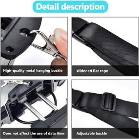img 1 attached to TOMAT Mavic Mini 2 Lanyard Neck Strap: The Perfect Accessory for DJI Air 2S, DJI Mini 2, and Mavic Air 2 Remote Controllers