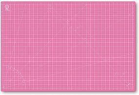 img 4 attached to 🔆 KC GLOBAL A1 (36"x24") Self-Healing Pink Cutting Mat - Sturdy, Reversible, Eco-Friendly, Non-Slip. Premium Desk Mat for Crafters, Quilters, and Hobbyists - Enhanced SEO