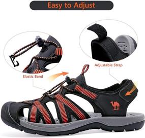 img 3 attached to CAMELSPORTS Fisherman Sandals: Waterproof Outdoor Footwear