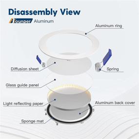img 3 attached to 🔆 Certified Ultra Thin Daylight Downlight: Efficient Recessed Lighting Solution