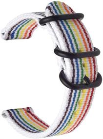 img 4 attached to 🌈 Vibrant Stripe Buckle: A Collection