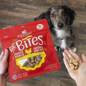 img 1 attached to 🐶 Stella & Chewy's Freeze-Dried Raw Lil' Bites Itty Bitty Beef Recipe Small Breed Dog Food, 7 oz. Bag (Chicken) - Premium Nutrition for Small Dogs