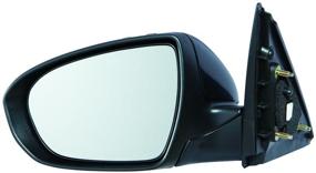 img 2 attached to DEPO 323-5401L3EB Black Driver Side Door Mirror Set - Aftermarket Replacement (Not OEM)