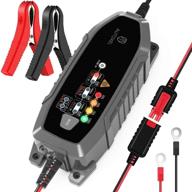 🔋 autoxel car battery charger: 6v/12v 3.8amp trickle charger for car, motorcycle, boat, rv & more - 8 charging modes logo