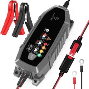img 4 attached to 🔋 Autoxel Car Battery Charger: 6V/12V 3.8Amp Trickle Charger for Car, Motorcycle, Boat, RV & More - 8 Charging Modes