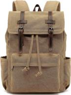 винтажный рюкзак huachen rucksack m83_green логотип
