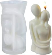 🕯️ ceyikon candle molds silicone- art body, 3d candle making mold for diy vela, chocolate, plaster, epoxy resin - a logo