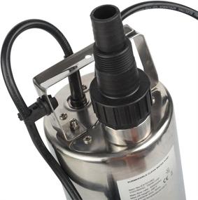 img 3 attached to 💦 ExtraUP 1HP Stainless Steel Submersible Pump - 3000 GPH Clean Water Transfer Pump for Pool, Pond, Flood, Sump