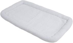 img 3 attached to 🐾 Enhanced Comfort with Precision Pet Fleece Crate Bed: Optimal Relaxation for Your Furry Friend