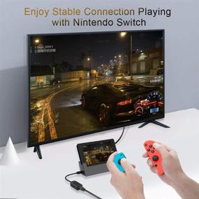 img 3 attached to Адаптер Ethernet USB 3.0 высокой скорости для Nintendo Switch - 1G Гигабитный Ethernet LAN сетевой адаптер, преобразователь Dongle, CableCreation, RJ45 в USB A, проводное подключение к интернету для MacBook, Xiao Mi Box, ПК