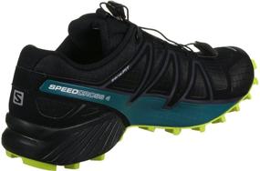 img 3 attached to Salomon Speedcross Trail Runner Black Men's Shoes in Athletic