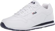 👟 fila men's cress sneaker: stylish athletic footwear for men at competitive prices! logo