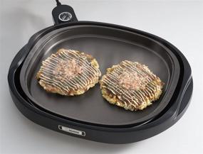 img 2 attached to Dark Brown Zojirushi Gourmet 🍳 Sizzler Electric Griddle, Elite One Size