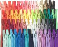 ykk zippers assorted colors number logo