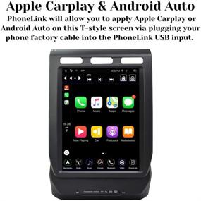 img 1 attached to 🚗 Upgrade Your F150 2015-2019 & F250/F350/F450 2017-2019 with LINKSWELL Gen IV 12.1-Inch GPS Navigation Android Head Unit TS-FDPU12-1RR-4A – Enhanced HDMI/BT/USB/AUX/WiFi Connectivity Unimeauto Car Stereo