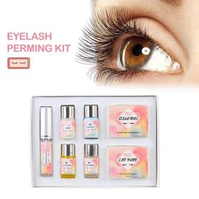 img 3 attached to 👀 Ehinew Professional Lash Lift Kit: Transform Your Lashes with Long-lasting Semi-Permanent Curling, Perming, and Lash Extensions - Ideal for Salon Use!