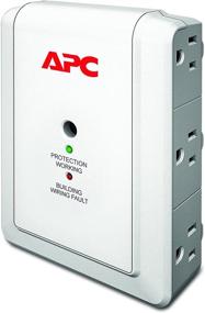 img 4 attached to 💡 APC P6WT: 6-Outlet Multi Plug Extender with Surge Protection & Telephone Ports