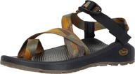 ultimate comfort and durability: chaco men's zcloud solid sandals - versatile men's shoes for all-day support logo