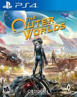 🌌 the outer worlds playstation 4: a galactic adventure filled with mystery and exploration logo