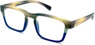 miyui japan multi focus progressive reading glasses 3-in-1 reader, blue light blocking for women men +1.00-+3.50 logo