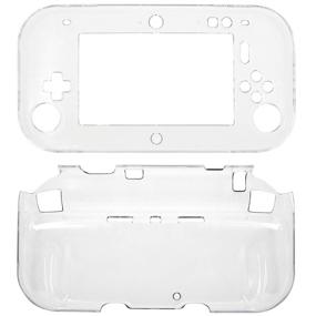 img 2 attached to 🎮 Crystal Clear Hard Case for Nintendo Wii U Gamepad - OSTENT Protective Skin Shell Cover at its Finest!