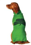 chilly dog shamrock sweater xx small логотип