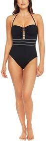 img 1 attached to 👙 Stylish and Flattering: La Blanca Women's Bandeau One Piece Swimsuit