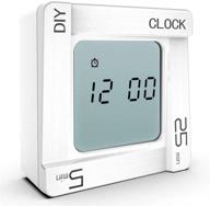 ⏲️ voluex digital kitchen timer with adjustable 99 minutes countdown stopwatch, snooze and led display - ideal for cooking, classrooms, time management for kids and teachers logo