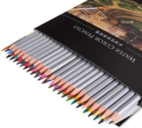img 1 attached to Watercolor Pencils Professional Stationary Supplies