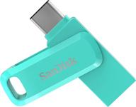 💚 128gb sandisk ultra dual drive go usb type-c flash drive, mint green - sdddc3-128g-g46g логотип