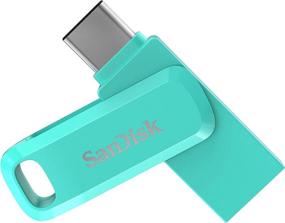 img 4 attached to 💚 128GB SanDisk Ultra Dual Drive Go USB Type-C Flash Drive, Mint Green - SDDDC3-128G-G46G