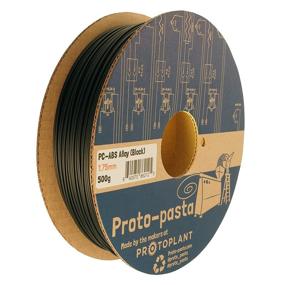 img 2 attached to 🎯 High-Quality Proto Pasta PCA11705 BLK Polycarbonate ABS Alloy Spool: Perfect for Printing Projects