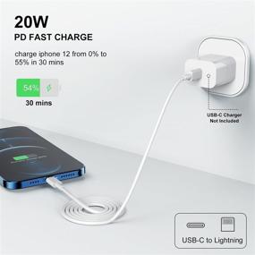 img 2 attached to 📱 Efficient 20W USB C Wall Charger for iPhone 12/11 Pro Max & iPad Pro 2020 - Quick Charging Power Adapter