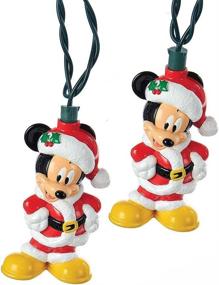 img 1 attached to ✨ Magical Mickey Mouse Light Set: Kurt Adler UL 10 for Festive Illumination