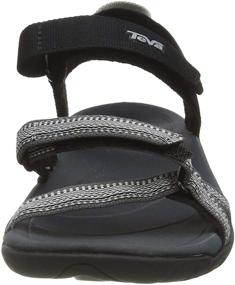 img 3 attached to Stylish and Comfortable: Teva Women's Verra Sandal in Black - Perfect Athletic Shoes for Women