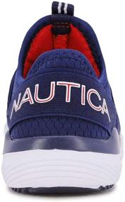 img 2 attached to Nautica Girls' Athletic Bungee Running Shoes and Sneakers