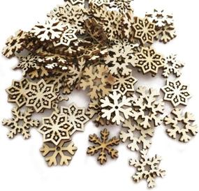 img 4 attached to CHRISTMAS Snowflake Embellishments Decorative Accessories