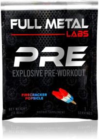 img 4 attached to 💪 Full Metal Labs PRE Firecracker Popsicle Sample - Enhanced Pre Workout Powder for Optimal Results, Pump, Strength &amp; Energy