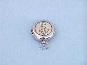 img 3 attached to Hampton Nautical CO 0902 CH Chrome Compass