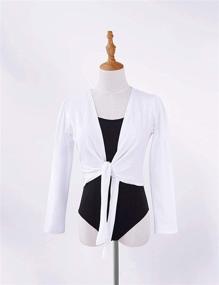img 3 attached to Womens Cotton Cardigan Sweater Ballet