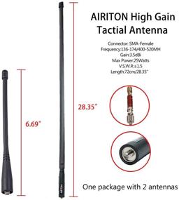 img 1 attached to Airiton Portable Tactical Foldable 28 3Inch