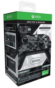 img 4 attached to 🎮 Enhanced Wired Controller for Xbox One, Xbox One X, Xbox One S - Phantom Black by PDP Gaming