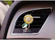 senauto decoration sunflower conditioning diffuser logo