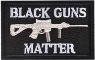 black guns matter decorative multicam logo