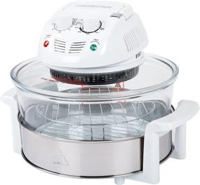 img 4 attached to Efficiently Cook with Classic Cuisine 12-17 Quart 1200W Halogen Tabletop Oven - White